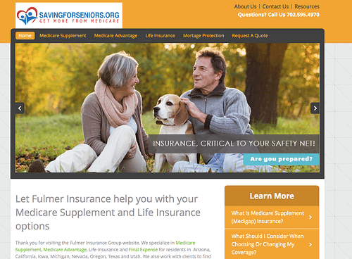 Savingsforseniors.org Is Now Fulmer Insurance Group!